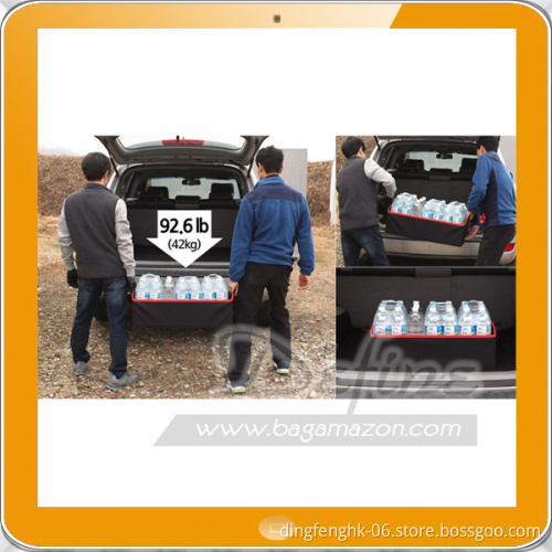 Trunk Cargo Organizer Sturdy and Collapsible with Adjustable dividers